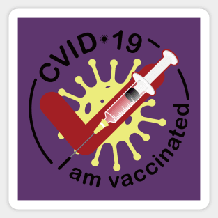 vaccinated Sticker